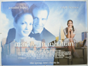 MAID IN MANHATTAN Cinema Quad Movie Poster