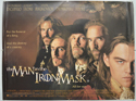 THE MAN IN THE IRON MASK Cinema Quad Movie Poster
