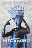 Megamind Cinema One Sheet Movie Poster