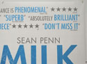 MILK (Top Right) Cinema Quad Movie Poster