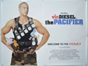 THE PACIFIER Cinema Quad Movie Poster
