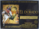 THE ROAD TO EL DORADO Cinema Quad Movie Poster