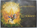 THE ROAD TO EL DORADO Cinema Quad Movie Poster