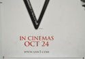 SAW V (Bottom Left) Cinema Quad Movie Poster