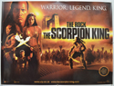 THE SCORPION KING Cinema Quad Movie Poster