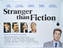 STRANGER THAN FICTION Cinema Quad Movie Poster