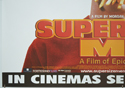 SUPER SIZE ME (Bottom Left) Cinema Quad Movie Poster