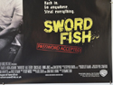 SWORDFISH (Bottom Right) Cinema Quad Movie Poster
