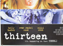 THIRTEEN (Bottom Left) Cinema Quad Movie Poster
