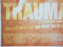 TRAUMA (Bottom Left) Cinema Quad Movie Poster
