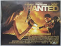 WANTED Cinema Quad Movie Poster