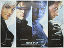 X-MEN 2 Cinema Quad Movie Poster