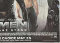 X-MEN 3 : THE LAST STAND (Bottom Right) Cinema Quad Movie Poster