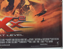 XXX 2 : THE NEXT LEVEL (Bottom Right) Cinema Quad Movie Poster