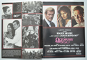 007 OCTOPUSSY (Inside 1) Cinema Souvenir Brochure