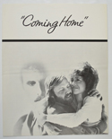Coming Home <p><i> Original Cinema Exhibitor's Press Synopsis / Credits Booklet </i></p>