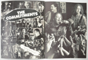 THE COMMITMENTS Cinema Exhibitors Press Synopsis Credits Booklet - INSIDE