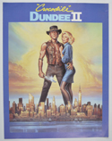 Crocodile Dundee II <p><i> Original Cinema Exhibitor's Press Synopsis / Credits Booklet </i></p>