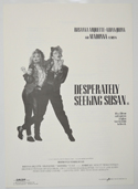 Desperately Seeking Susan <p><i> Original Cinema Exhibitor's Press Synopsis / Credits Booklet </i></p>