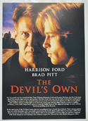 Devil's Own (The) <p><i> Original Cinema Exhibitor's Press Synopsis / Credits Card </i></p>