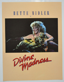 DIVINE MADNESS Cinema Exhibitors Press Synopsis Credits Booklet