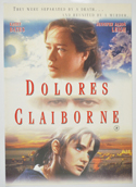 Dolores Claiborne <p><i> Original Cinema Exhibitor's Press Synopsis / Credits Booklet </i></p>