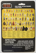 STAR WARS FIGURE –   CHIEF CHIRPA (CARD BACK View) 