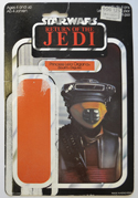 STAR WARS FIGURE – PRINCESS LEIA (BOUSHH DISGUISE) (CARD FRONT View) 